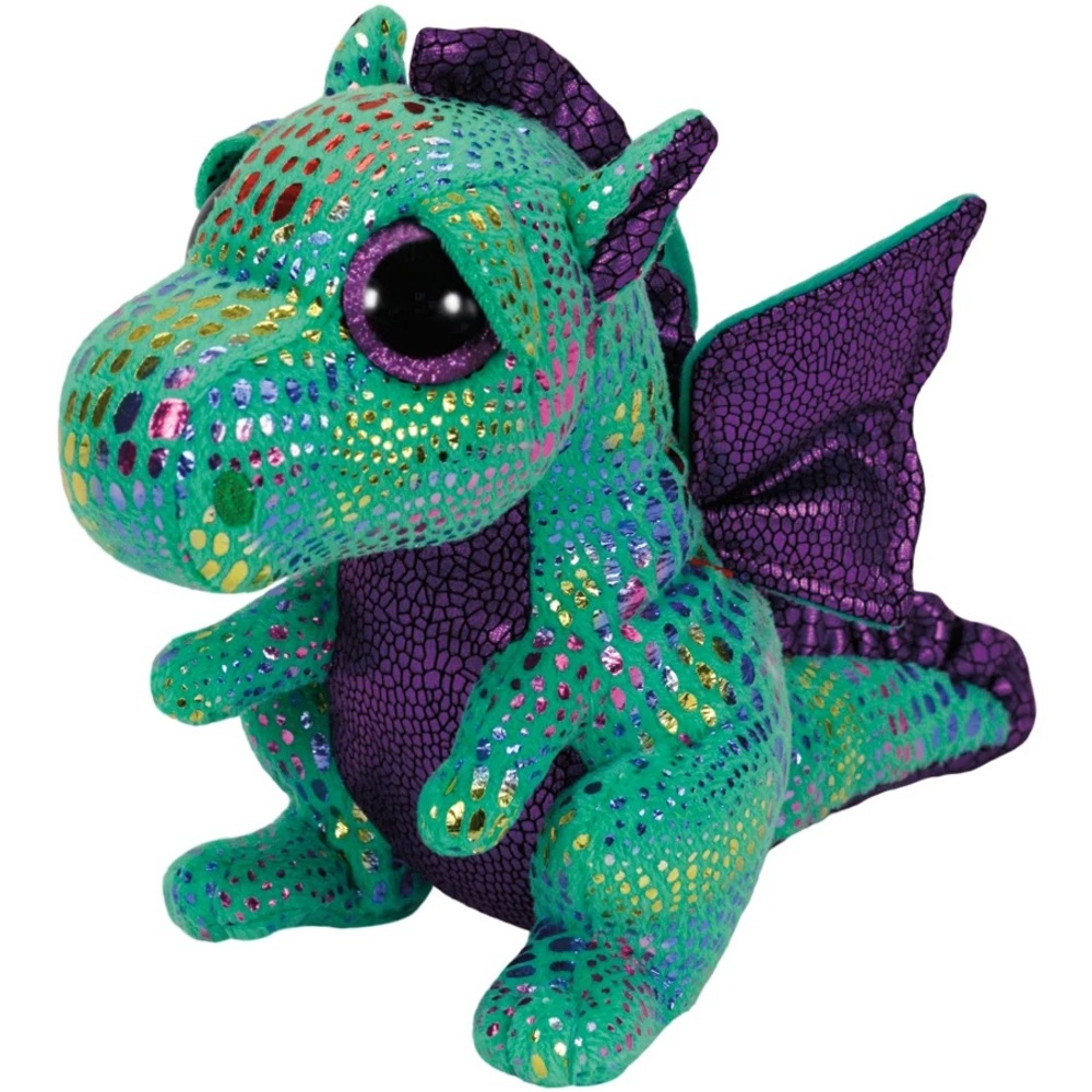 Ty Beanie Boos Cinder the Green Dragon plush